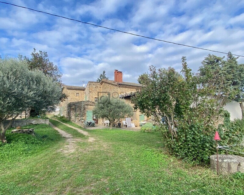 Authentique, maison en pierre avec gîte indépendant , 180 m² au total sur une parcelle de terrain de 2580 m² sur les hauteurs de Charmes du sur Rhône  - Img 8430