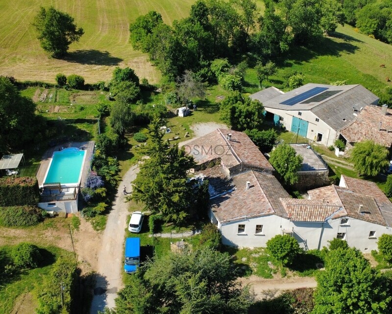 Propriété de charme avec gîte, piscine et dépendances sur 6498 m² - Dji fly 20250515 103832 57 1747298751166 photo optimized